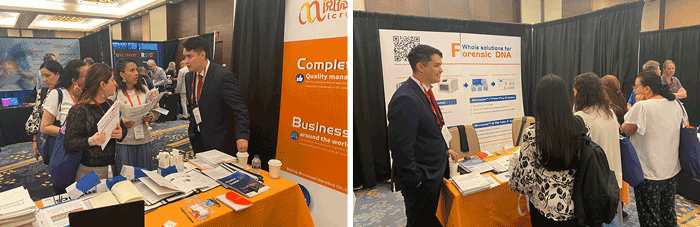 盛煌娱乐之梦基因携产品及研究成果亮相美国华盛顿第29届国际法医遗传学学会（ISFG）